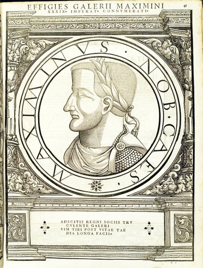 Maximinus II, illustratie uit 